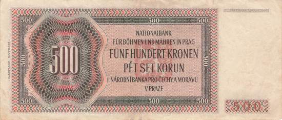 500 Kronen 1942